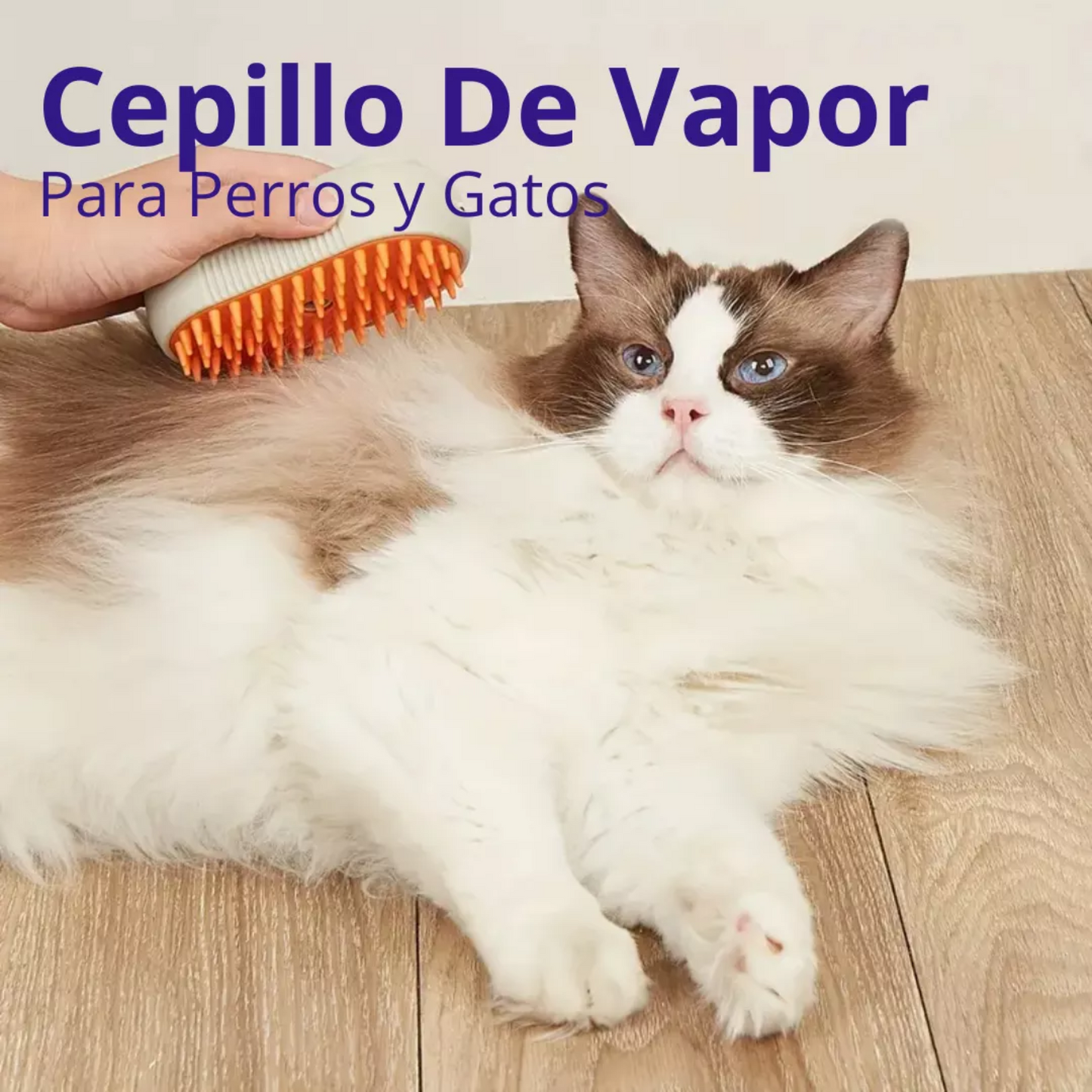 SteamPet™ – Cepillo a Vapor para Pelo y Suciedad Difícil