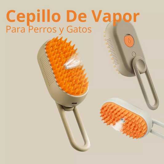 SteamPet™ – Cepillo a Vapor para Pelo y Suciedad Difícil